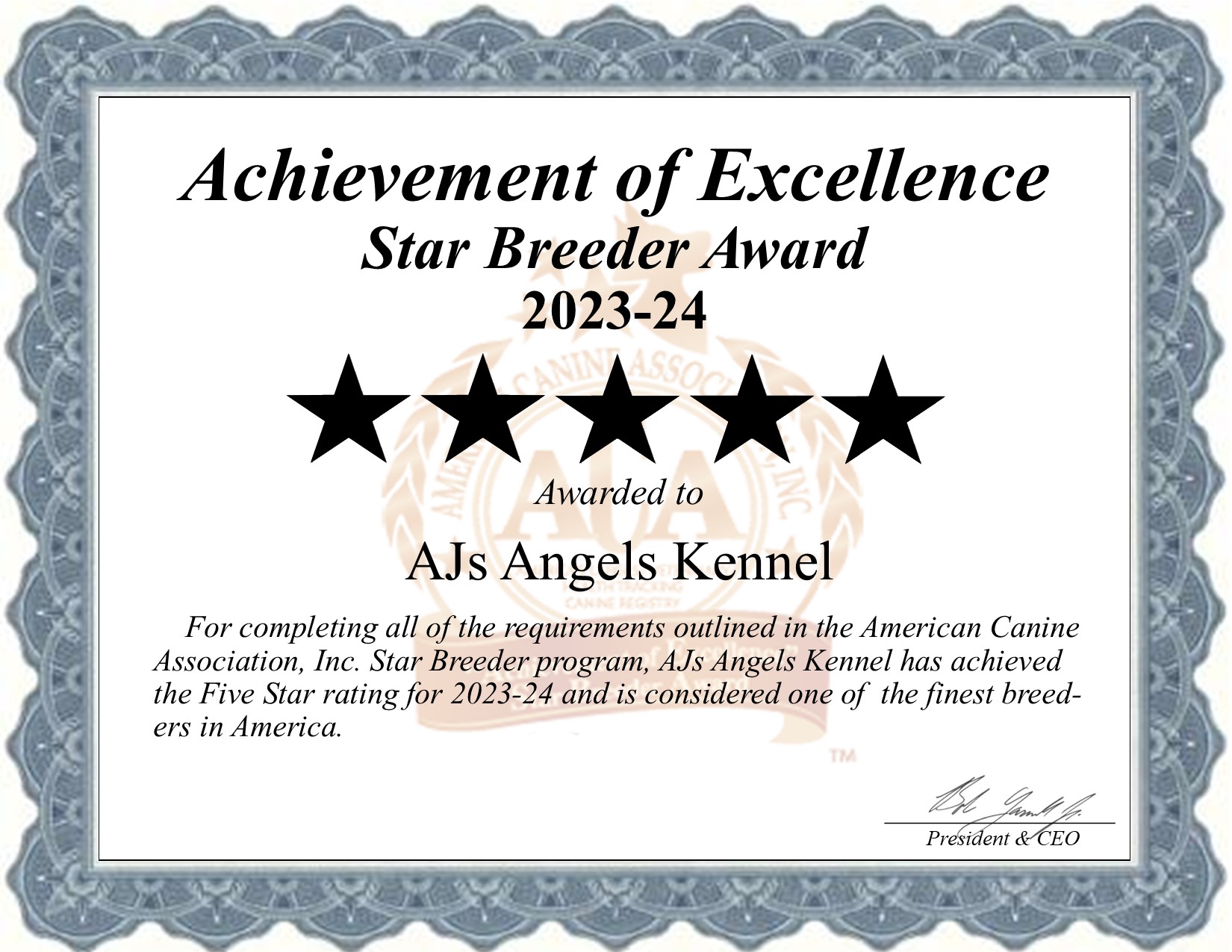 Aj's Angel, Kennels, dog, breeder, star, certificate, Aj's Angel-Kennels, Crushing, MN, Minnesota, puppy, dog, kennels, mill, puppymill, usda, 5-star, aca, ica, registered, yorkshire, terriers, none